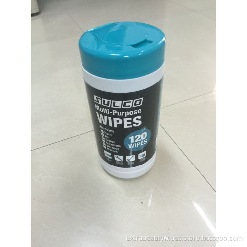 Cleansing Non-woven Comfortable Grease Remover Wipes